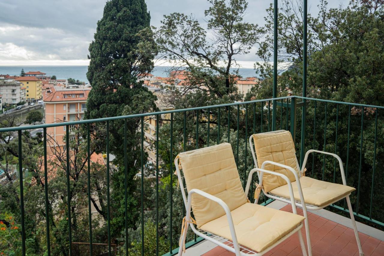 Ferienwohnung 089 - Casa Cascata, Vista Mare, 400 Metri Dalla Spiaggia Sestri Levante Exterior foto