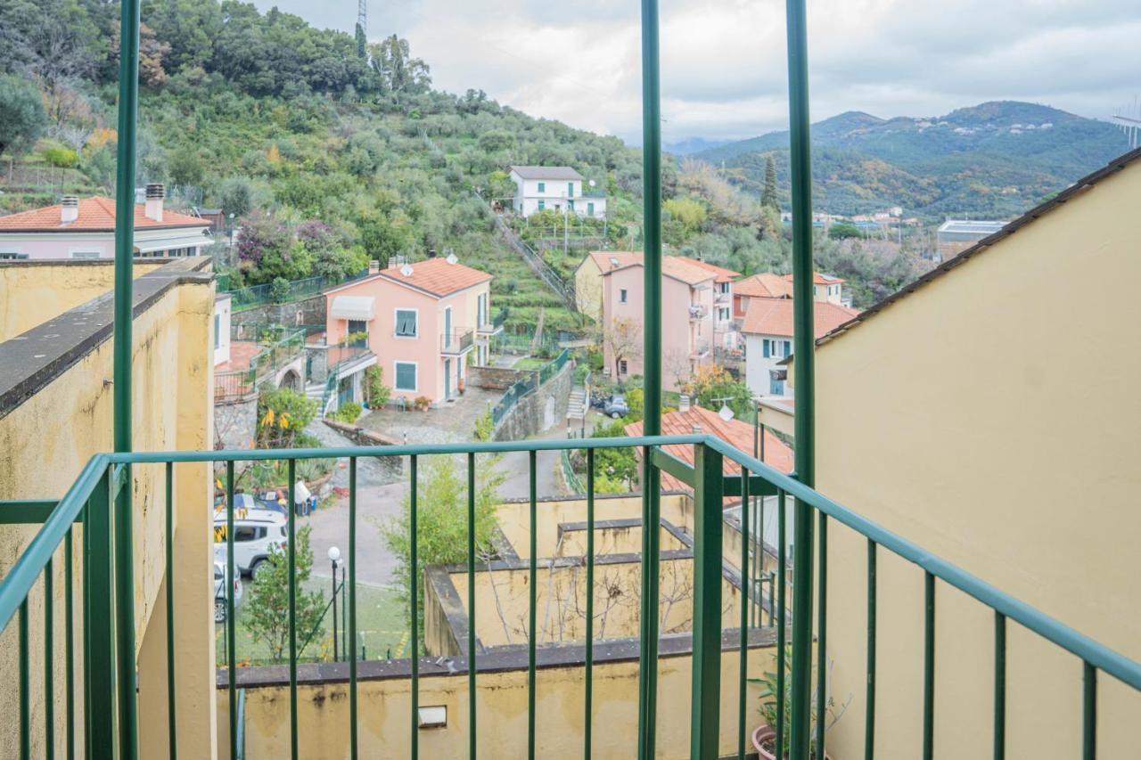 Ferienwohnung 089 - Casa Cascata, Vista Mare, 400 Metri Dalla Spiaggia Sestri Levante Exterior foto