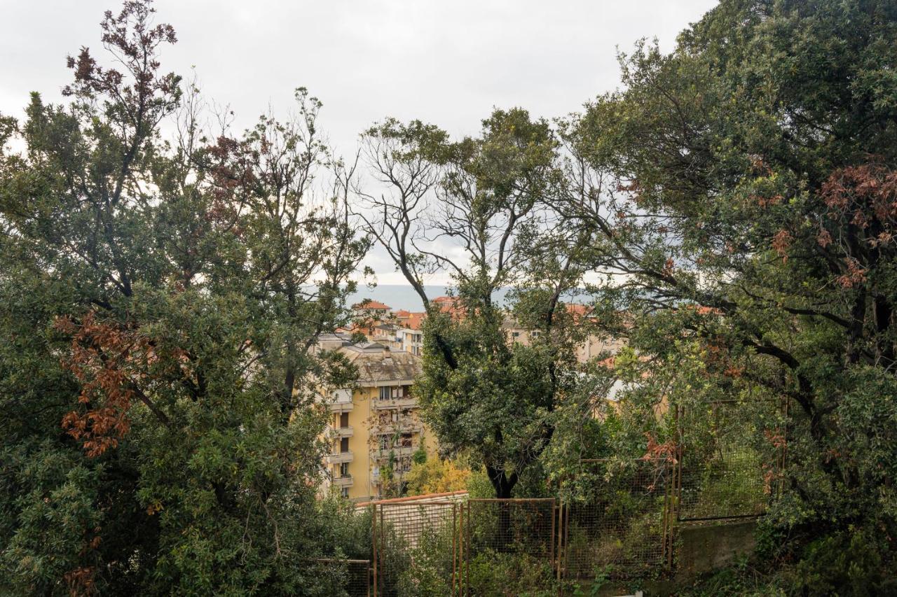 Ferienwohnung 089 - Casa Cascata, Vista Mare, 400 Metri Dalla Spiaggia Sestri Levante Exterior foto